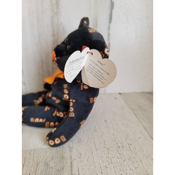 Beanie baby yikes black Halloween bear vintage collectible - Picture 5 of 7